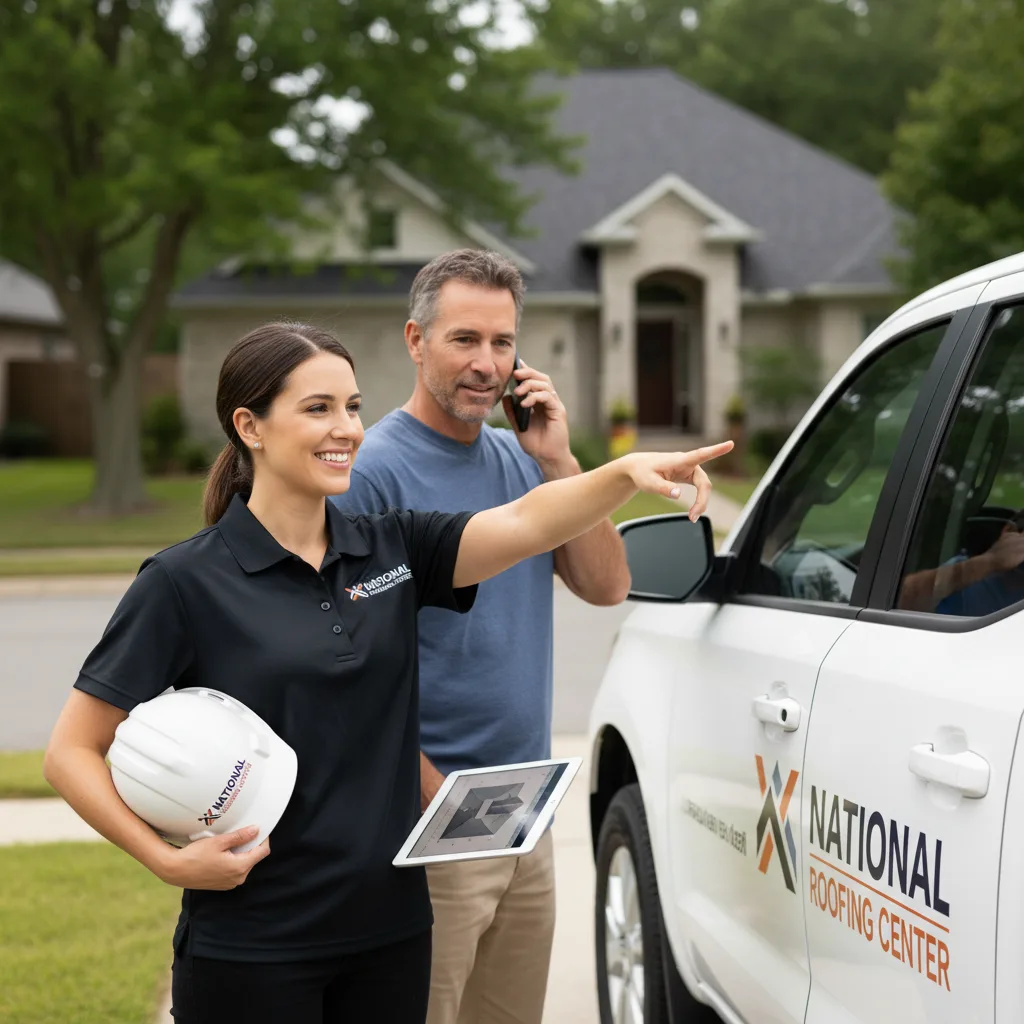 National Roofing Center customer support in Garrison